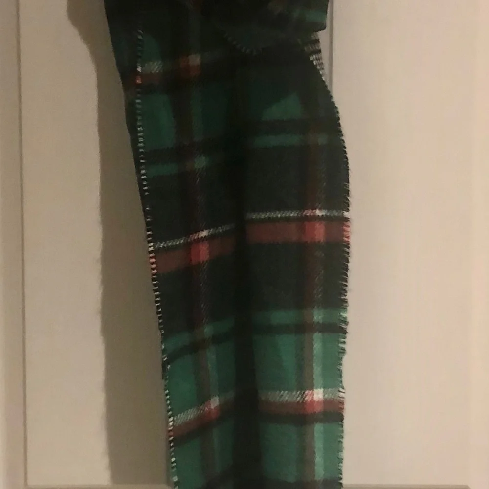 TOPSHOP Plaid Scarf Reversible New With Tags